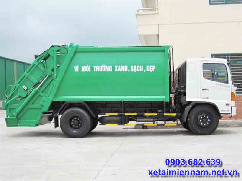 Xe ép rác là một loại xe dùng để thu gom rác chở đến nơi tập kết