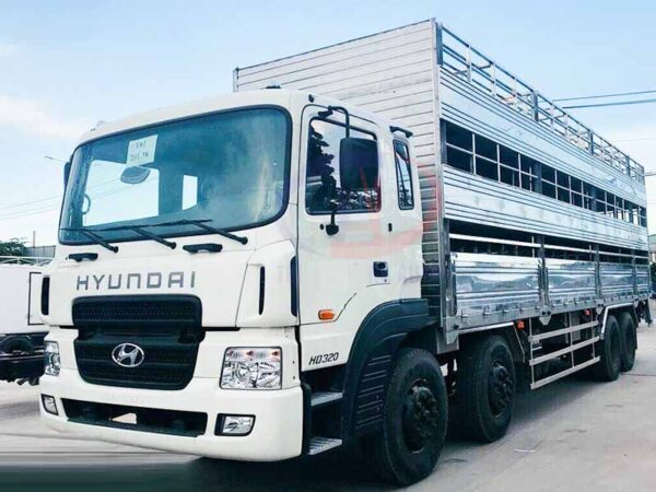 Xe tải Hyundai HD320 chở gia súc