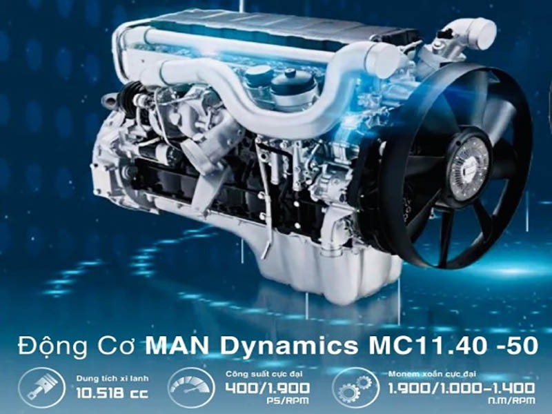 Động cơ Howo MAN MC11.40-50